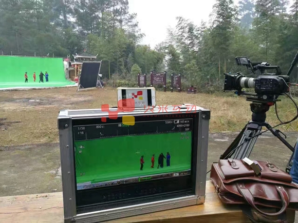 火米互動(dòng)邵陽(yáng)幻影成像拍攝現(xiàn)場(chǎng)