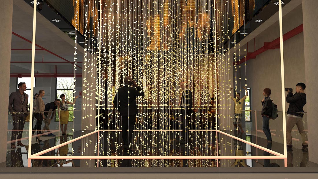 南京大學雙創(chuàng)成果展示規(guī)劃館設(shè)計效果圖-藝術(shù)投影